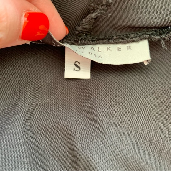 {Bryn Walker} Katarina Convertible Cowl Neck Button Front Maxi Jacket, Size S - Picture 9 of 12